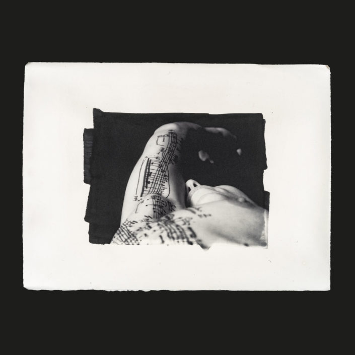 Estelle-Esquisse (2018) stampa al carbone 38 x 28 cm